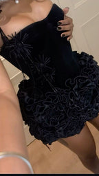 Sheath Halter Black Sleeveless Mini Short Prom 8Th Grade Homecoming Dress Summer Middle School Hoco Dresses Homecoming Outfits Birthday Outfit