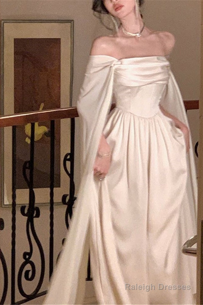 A-Line Prom Dress Long White 21Th Birthday Outfits