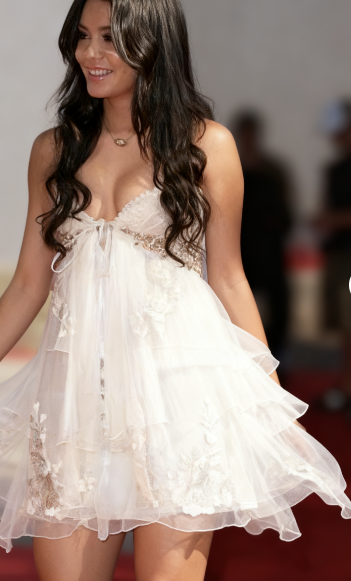 A-Line Spaghetti Straps White Tulle Short Summer Birthday Dresses Hoco Dresses Birthday Outfit 18Th Birthday Mini Prom Dress