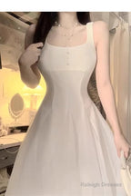 Sexy A Line Square Neckline Party Dress Holiday Dresses Night Dress Birthday Outfits