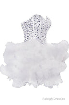 Ball Gowns Sweetheart Mini Homecoming Dresses With Beading