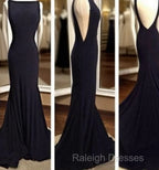 Sexy Black Prom Dress, Prom Dresses, Evening Gown, Graduation School Party Dress, Winter Formal Dress