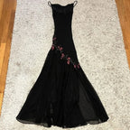 Black Prom Dress For Girls Prom Birthday Prom Gown