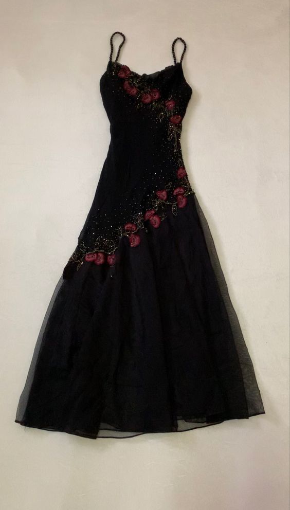 Black Prom Dress For Girls Prom Birthday Prom Gown