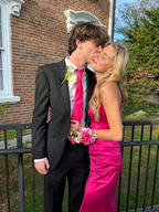 Mermaid Long Hot Pink Prom Dresses Birthday Outfits