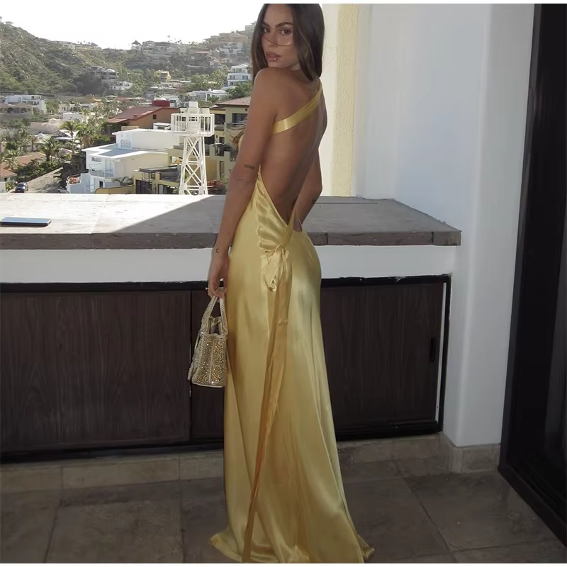 Mermaid Sleeveless Floor Length Long Prom Dresses Prom Dress