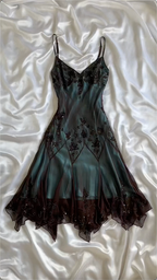 Mermaid Spaghetti Straps Floor Length Beads Prom Dresses Prom Dress