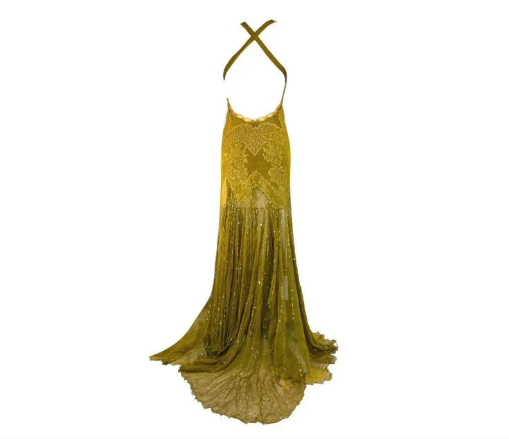 Mermaid Spaghetti Straps Lace Prom Dresses 21Th Birthday Outfit