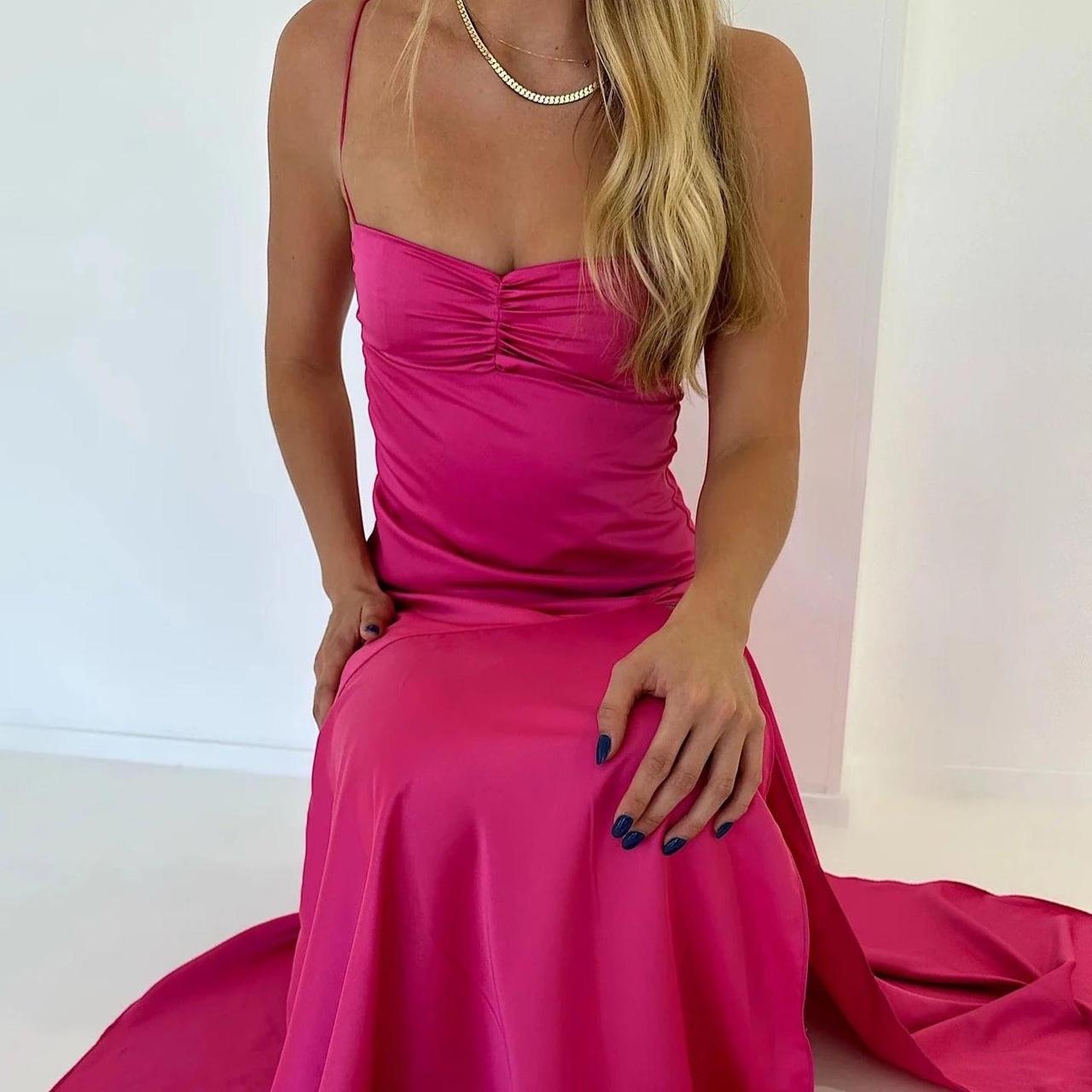 Mermaid Straps Lilac Slit Long Prom Dresses