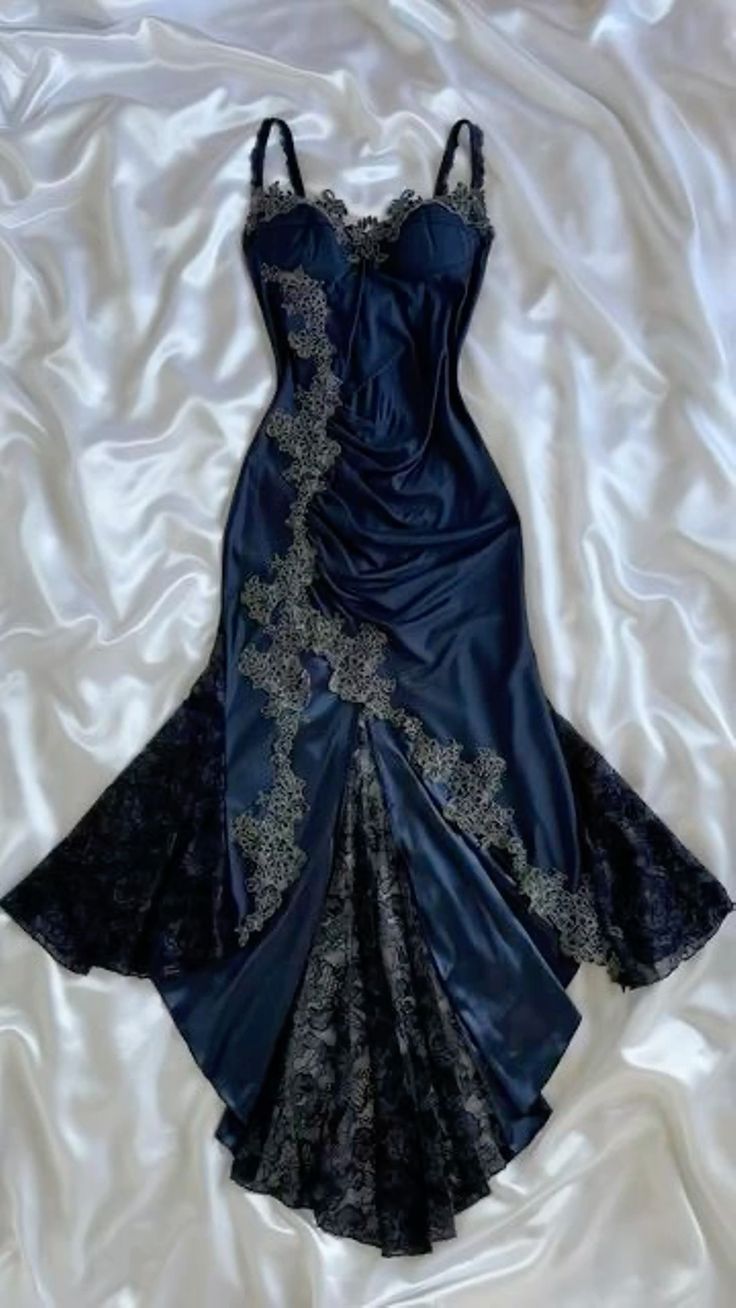 Mermaid Spaghetti Straps Lace Prom Dresses Prom Dresses