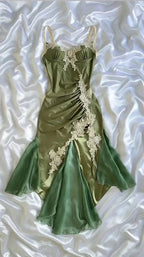 Navy Blue Mermaid Lace Prom Dresses Prom Dresses