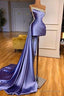 One Shoulder Short Prom Dresses With Detachable Skirt Shiny Beaded Top Prom Women Dress Custom Made