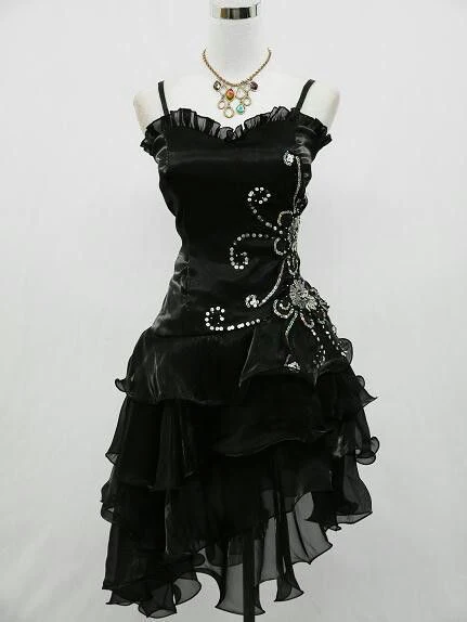 Sheath Straps Sleeveless Black Short Prom Dresses Main image