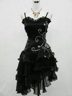 Sheath Straps Sleeveless Black Short Prom Dresses