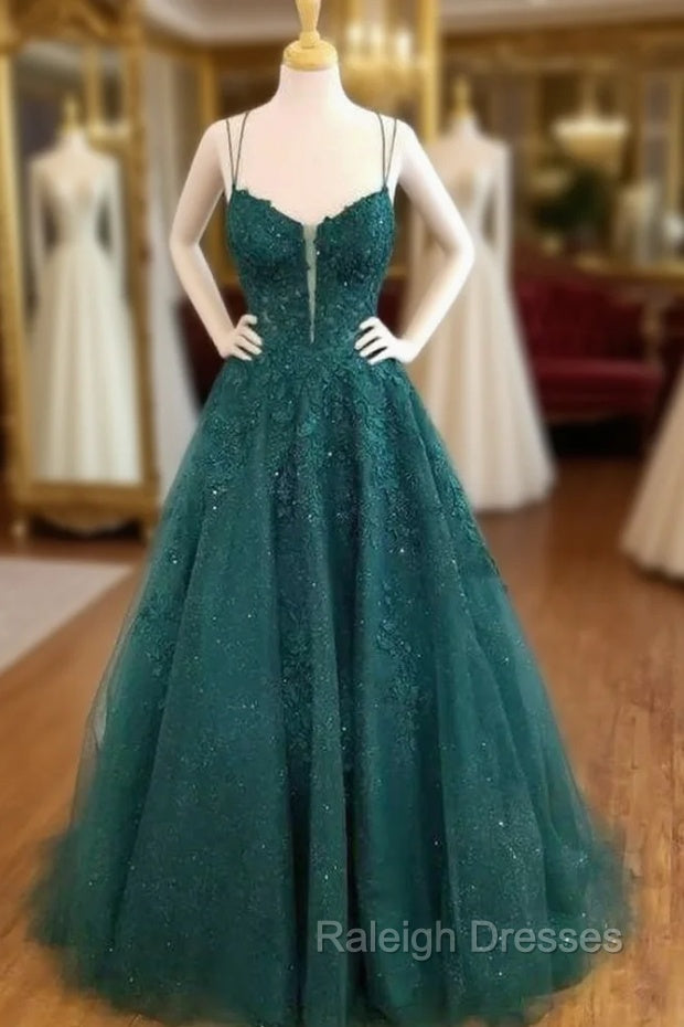 Sexy Spaghetti Straps Vintage Dresses Womens princess Prom Dress