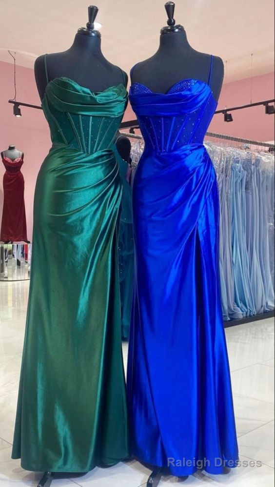 Sexy Sweetheart Neck Mermaid Long Prom Dresses