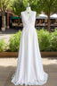Sheath Floor Length V Neck Chiffon Bridesmaid Dresses