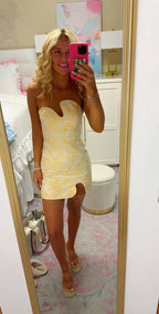 Sheath Short Prom Dresses Cocktail Dress Homecoming Dresses