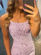 Sheath Spaghetti Straps Lace Homecoming Dress Short Cocktail Dresses