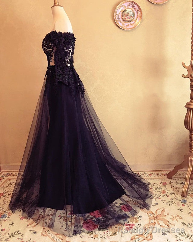 Sheer Corset Prom Dresses Mermaid Lace Sleeved Secondary image