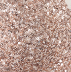 Shining Rose Gold Mermaid Spaghetti Strap V-Neck Slit Sequin Long Formal Prom Dress