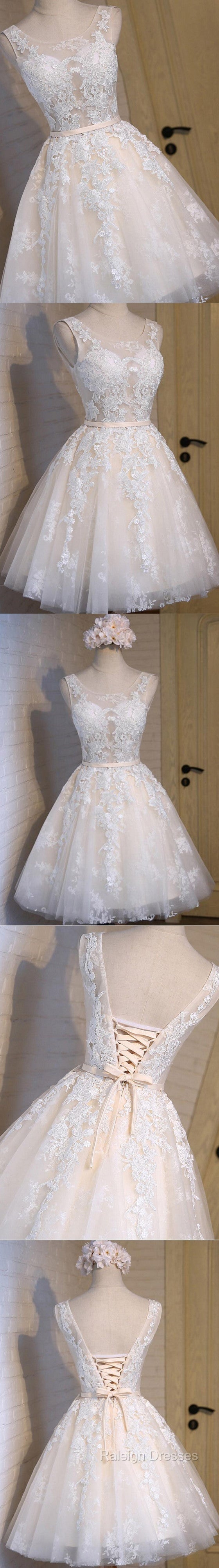 Short Blue Floral Prints Appliques Sleeveless Scoop Neckline Lace Up Back For Teen Lovely Homecoming Dresses