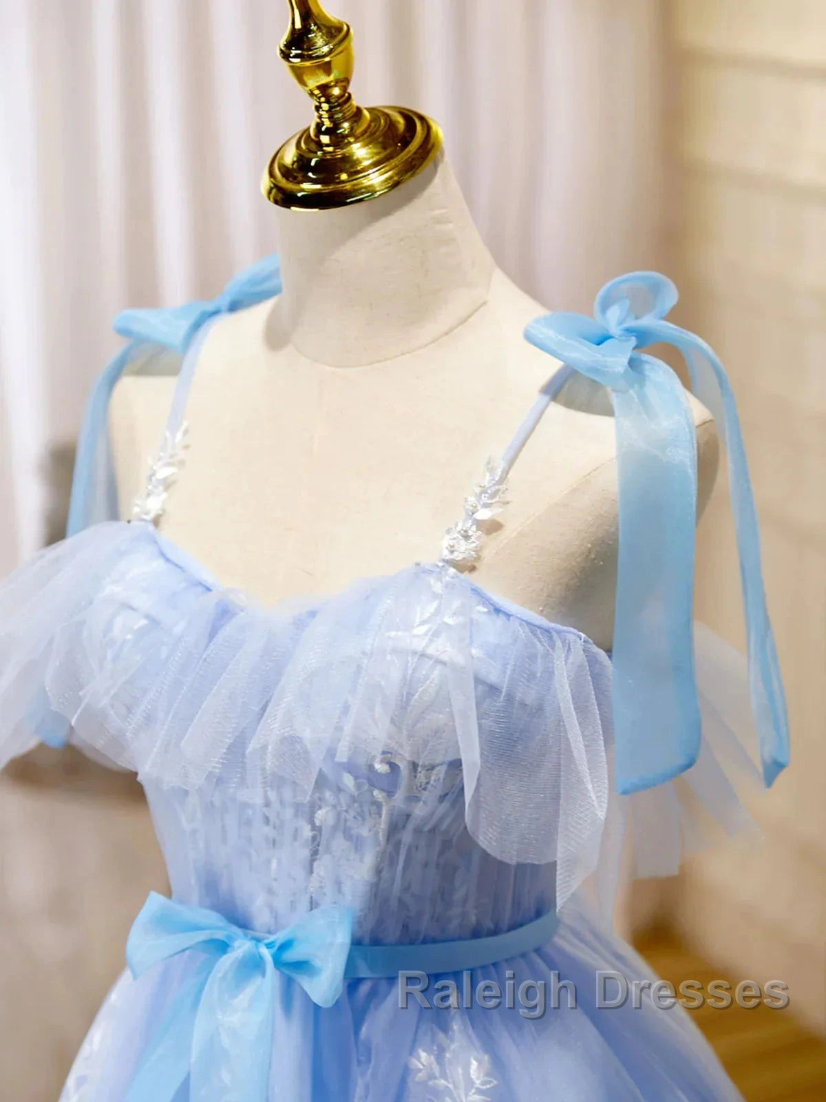 Short Blue Lace Prom Dress Short Blue Lace Prom Graduation Dress