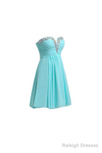 Short Chiffon Homecoming Dress Sweetheart Mini Women