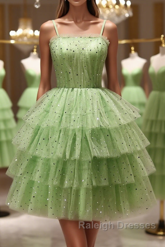 Short Green Prom Dress Short Green Graduation Homecoming Dress Main image