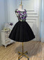 Short Homecoming Dress Tulle Homecoming Dress Open-Back