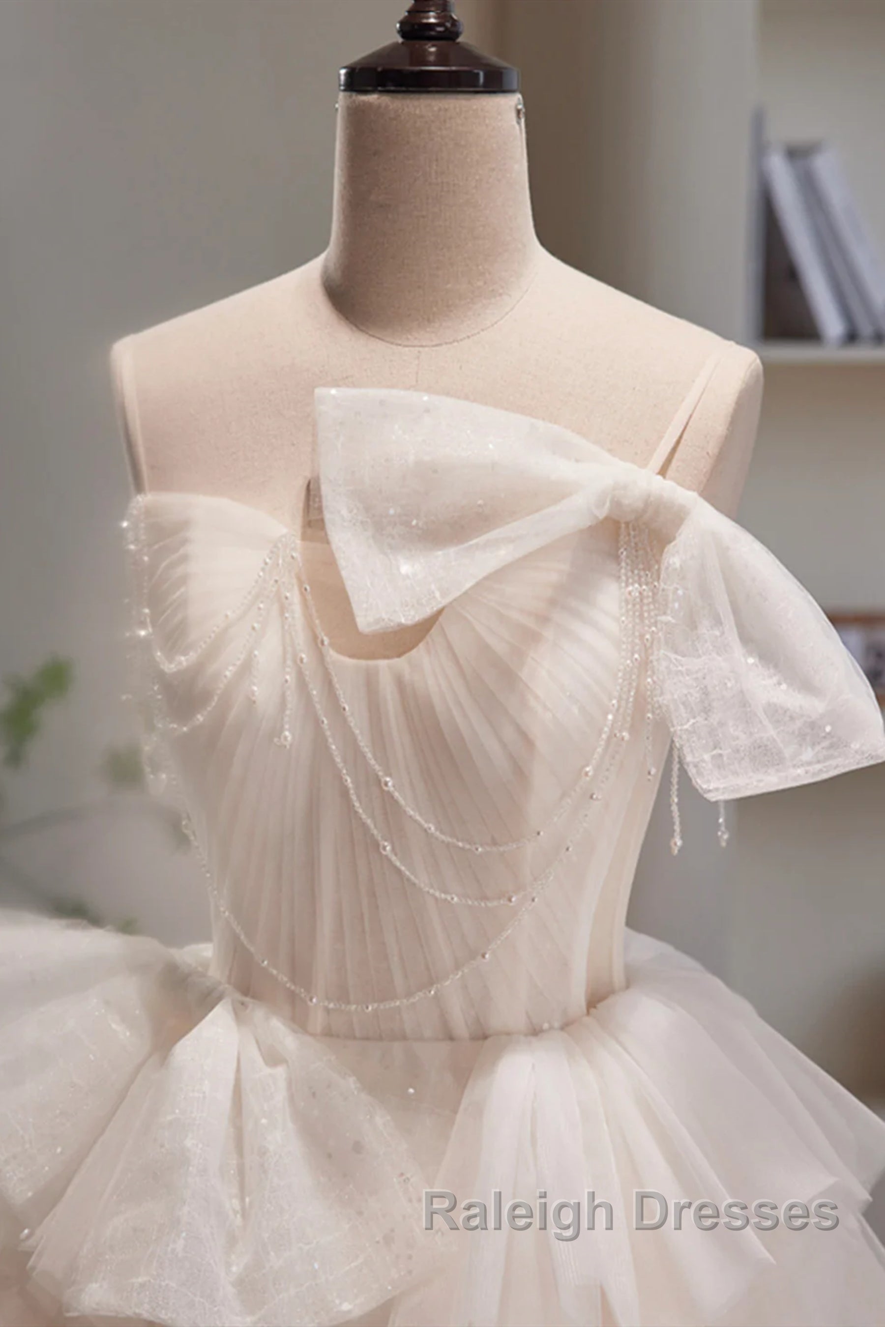 Short Light Champagne Tulle Prom Dress Short Champagne Tulle Prom Homecoming Dress