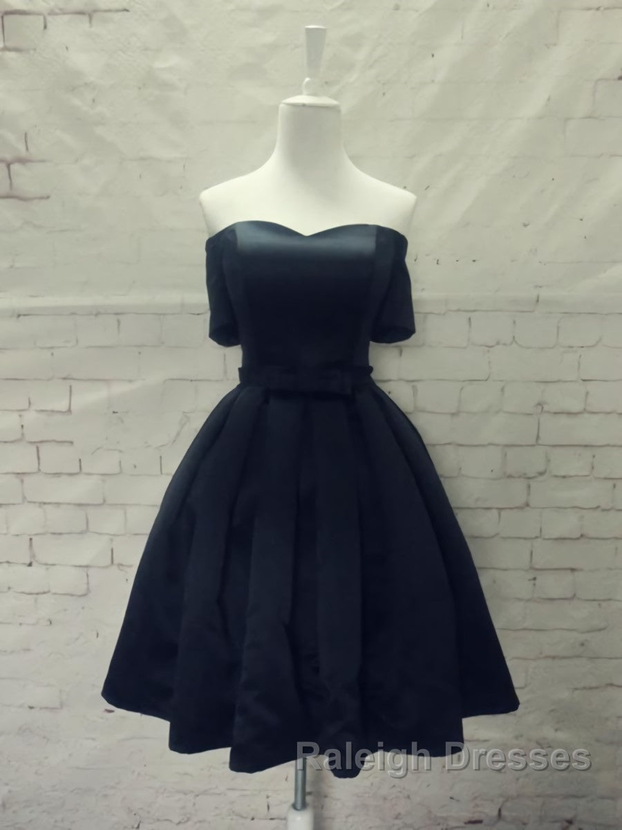 Short Sleeves Short Prom Dress Short Sleeves Short Prom Homecoming Graduation Dress