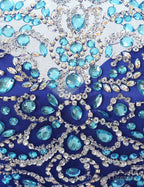 Short Tulle Beading Homecoming Dress