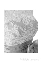 Silver Taffeta Short Homecoming Dress Prom Dress