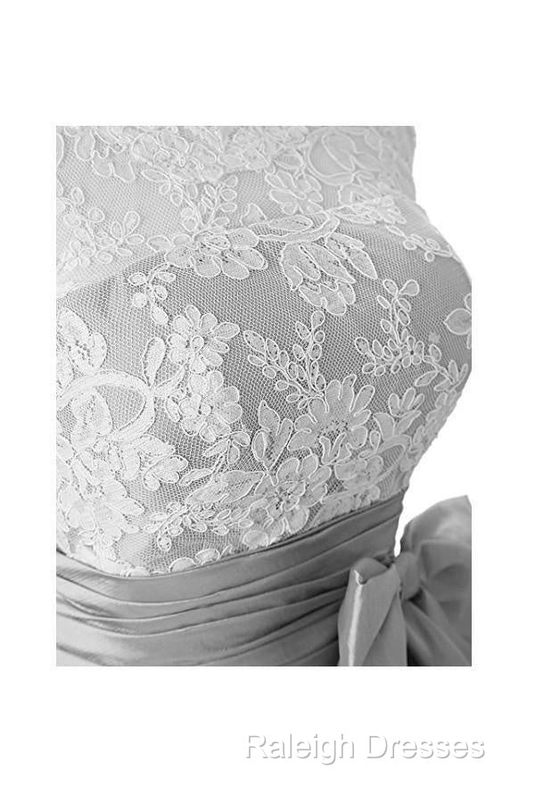 Silver Taffeta Short Homecoming Dress Prom Dress