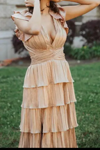 Simple A Line Long Prom Dresses Evening Dress