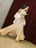 Simple A-Line Spaghetti Strap Light Champagne Satin Prom Dresses Prom Dresses
