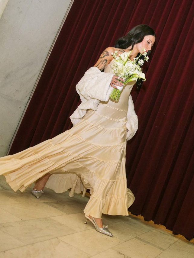 Simple A-Line Spaghetti Strap Light Champagne Satin Prom Dresses Prom Dresses