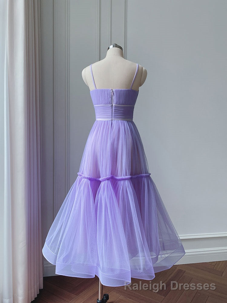 Simple Aline Tulle Green Short Prom Dress, Tulle Green Homecoming Dress