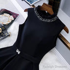 Simple Black Hoco Dresses Short Homecoming Dress