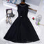 Simple Black Hoco Dress Short Homecoming Dresses
