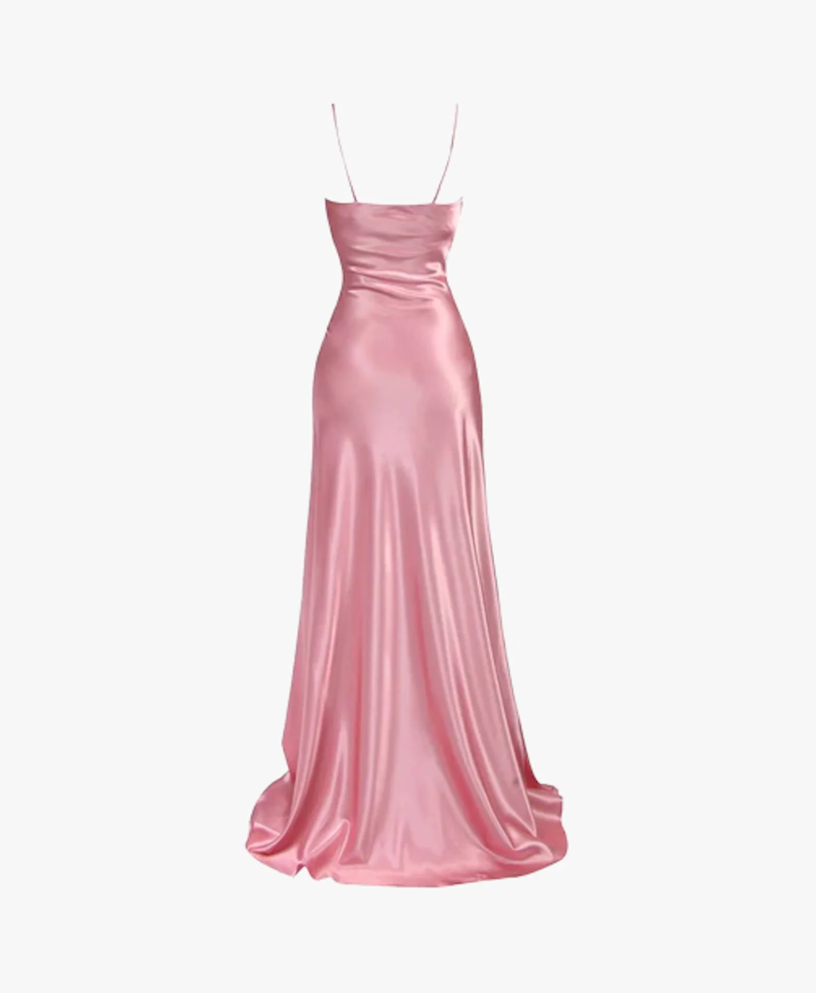Simple Mermaid Floor Length Prom Dresses With Slit 22Th Birthday Outfit