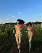 Simple Mermaid Strapless Neckline Long Prom Dresses Satin Yellow Prom Dress