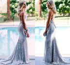 Simple Prom Dress Sequin Prom Dresses Pretty Prom Dress