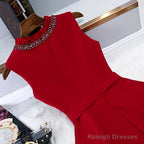 Simple Red Hoco Dresses Short Homecoming Dress