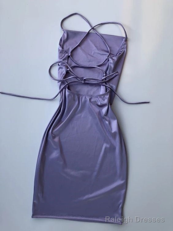 Simple Sheath Silk Satin 18Th Birthday Dresses Birthday Outfits Secondary image