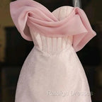 Simple Sheath Straps Pink Homecoming Dresses 16Th Birthday Outfits