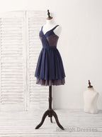 Simple Sweetheart Chiffon Short Prom Dress, Homecoming Dress