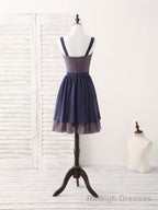 Simple Sweetheart Chiffon Short Prom Dress, Homecoming Dress