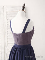 Simple Sweetheart Chiffon Short Prom Dress, Homecoming Dress